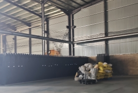 丘岳环保重型加工车间实拍-大型构件生产
